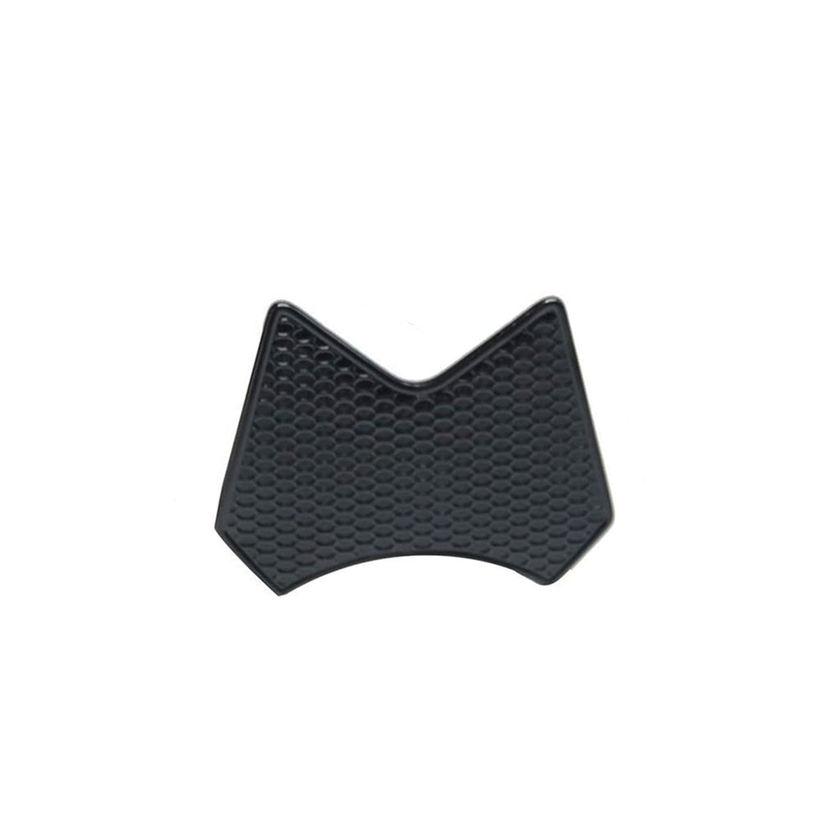 Wide Pure Black Motorcycle Gas Tank Pad Protector Decal Suitable For Motorbike - Frazy's Auto Parts