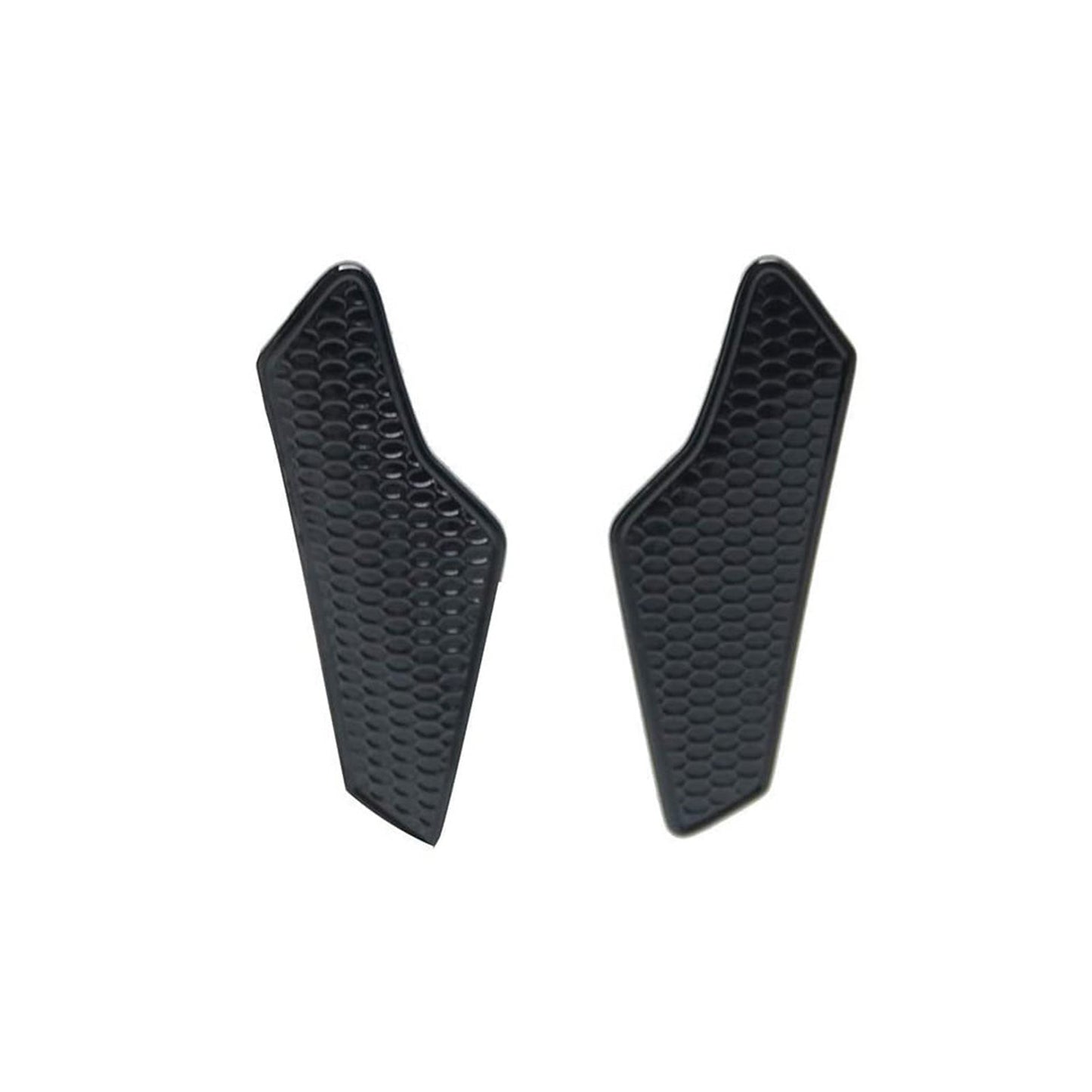Wide Pure Black Motorcycle Gas Tank Pad Protector Decal Suitable For Motorbike - Frazy's Auto Parts