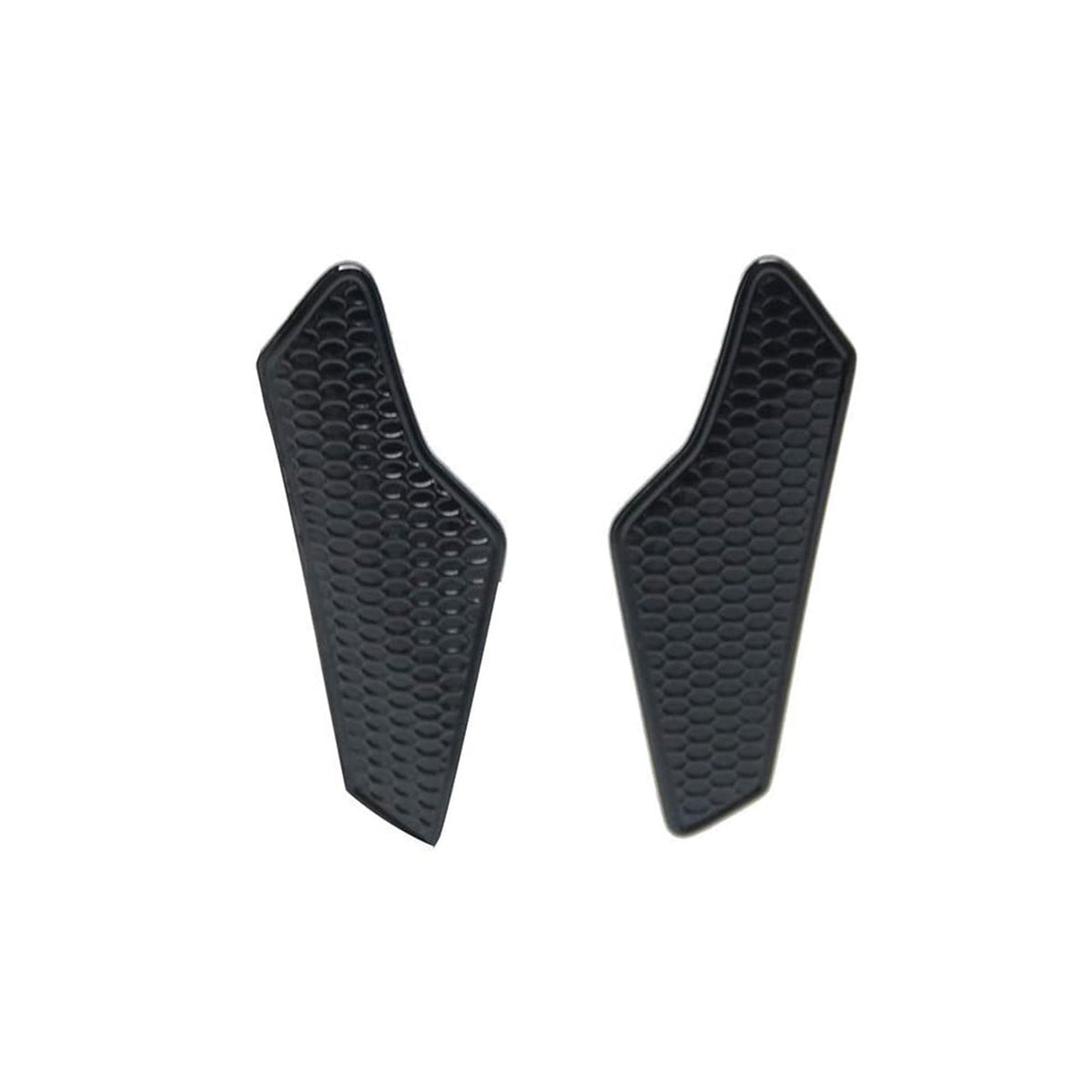 Wide Pure Black Motorcycle Gas Tank Pad Protector Decal Suitable For Motorbike - Frazy's Auto Parts