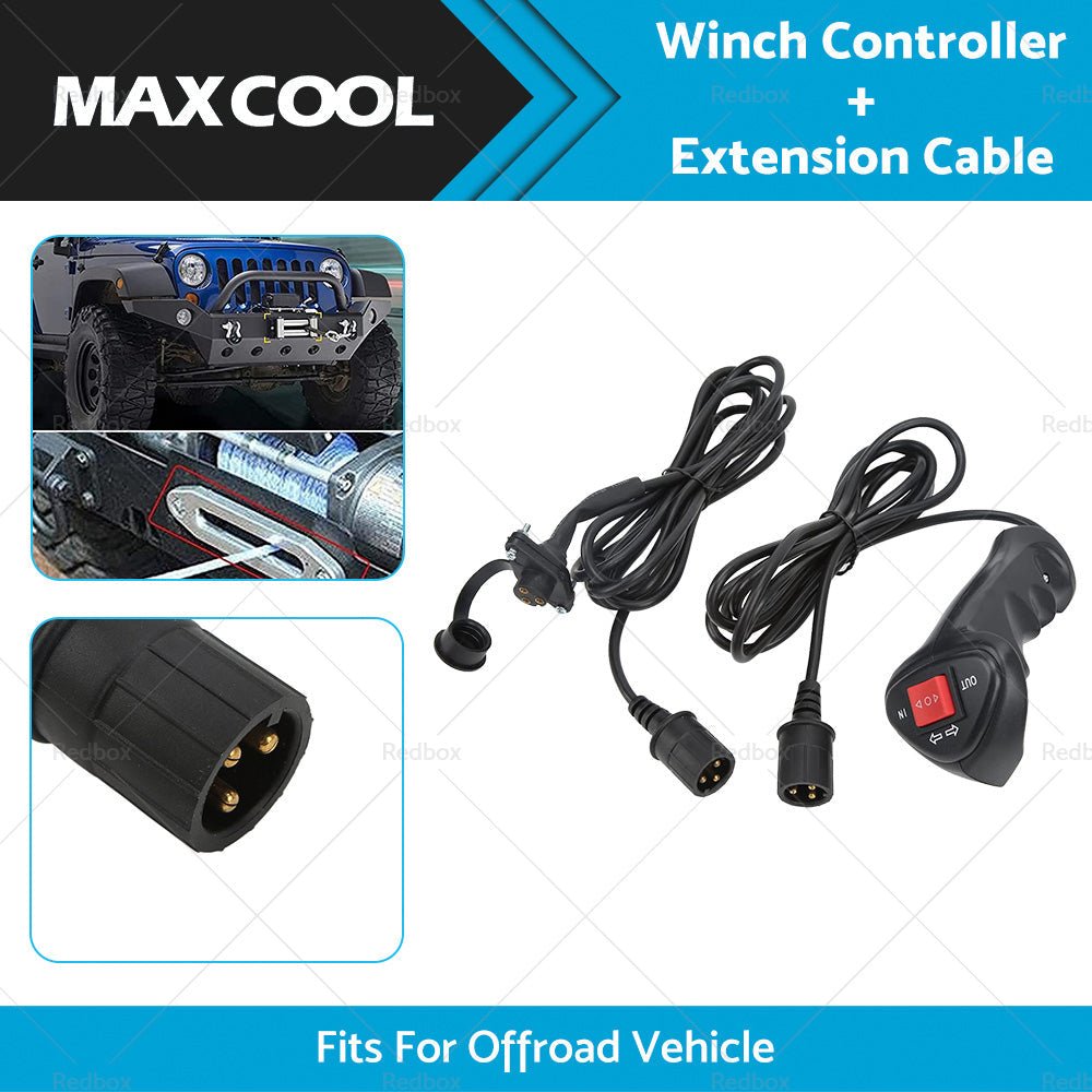 Winch Remote Controller Electric Universal Control Switch For Offroad Vehicle - Frazy's Auto Parts