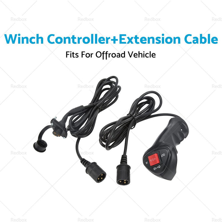 Winch Remote Controller Electric Universal Control Switch For Offroad Vehicle - Frazy's Auto Parts
