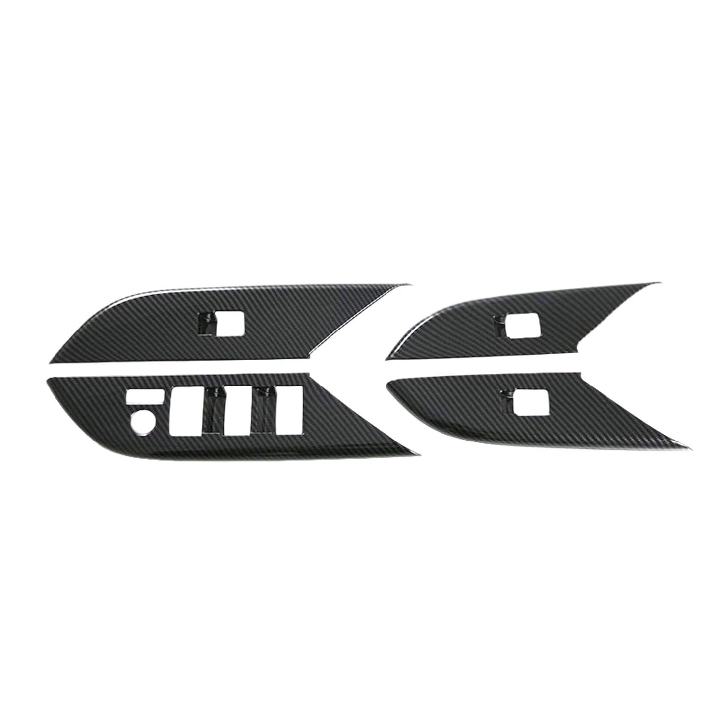Window Lift Panel Cover Trim Sticker 4x Suitable For Toyota Hilux Revo 2024 - Frazy's Auto Parts