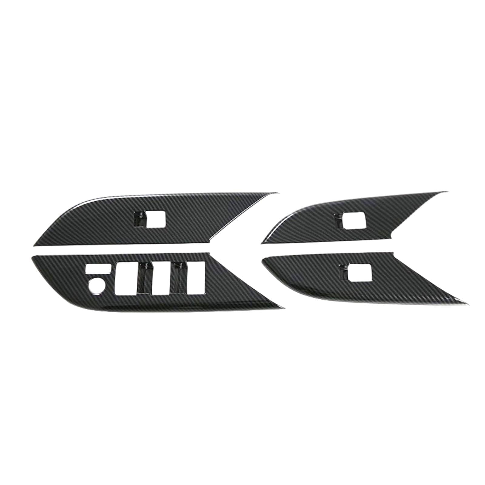 Window Lift Panel Cover Trim Sticker 4x Suitable For Toyota Hilux Revo 2024 - Frazy's Auto Parts