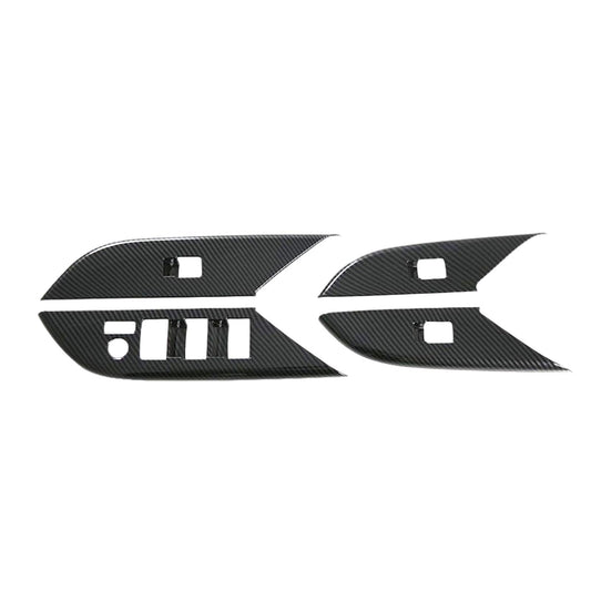 Window Lift Panel Cover Trim Sticker 4x Suitable For Toyota Hilux Revo 2024 - Frazy's Auto Parts