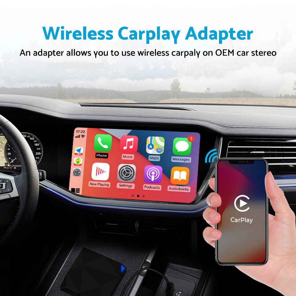 Wireless CarPlay Adapter Dongle Suitable For Apple iOS Car Navigation Player - Frazy's Auto Parts