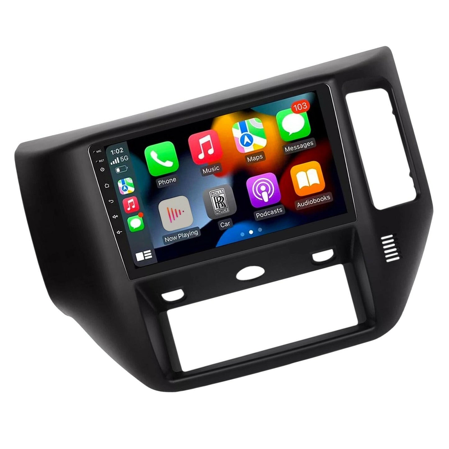 Wireless CarPlay Android Auto 9in GPS Suitable For Nissan Patrol GU YD7388 Amplifier - Frazy's Auto Parts