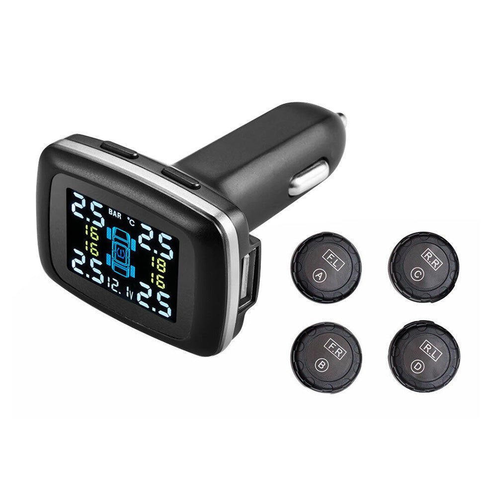 Wireless Tire Pressure Monitoring System TPMS with 4 External Sensors TP620W - Frazy's Auto Parts
