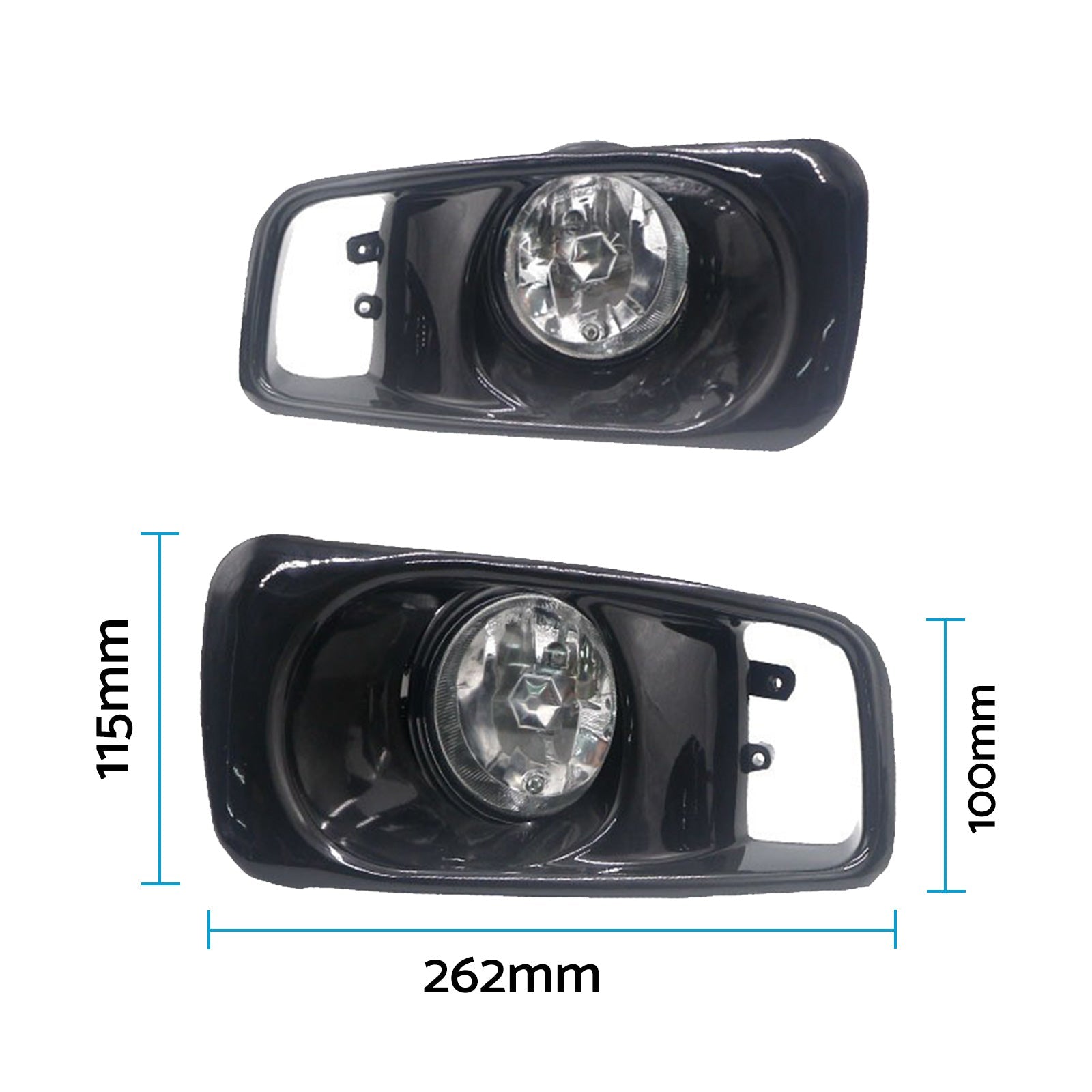 Yellow Fog Lights Suitable for Honda Civic EK EM 2 3 4 Dr JDM Lamp Kit 99 - 00 - Frazy's Auto Parts