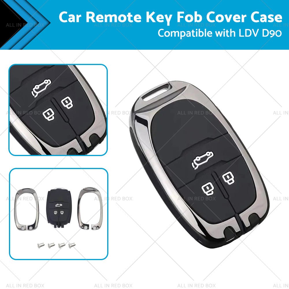 Zinc Alloy Remote Key Fob Case Cover Shell Suitable For LDV D90 3 - Button Key Fob - Frazy's Auto Parts
