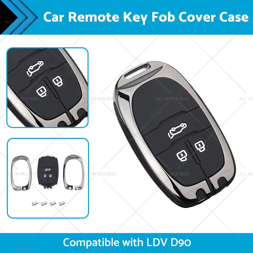 Zinc Alloy Remote Key Fob Case Cover Shell Suitable For LDV D90 3 - Button Key Fob - Frazy's Auto Parts